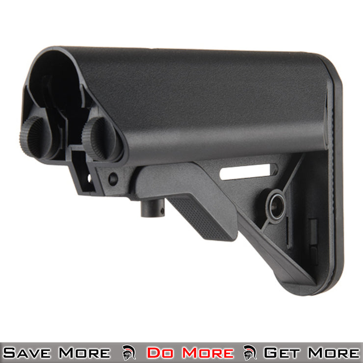 Ranger Armory MK18 Crane Stock for Airsoft Black Angle