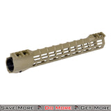 12'' Airsoft M-Lok Ultralight Rail System For M4 / M16 Airsoft AEG Rifles (Matte Tan)