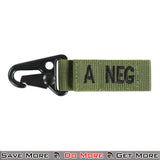 Condor Blood Type Key Chain ( 4 Pcs / Pack ) - ModernAirsoft