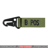 Condor Blood Type Key Chain ( 4 Pcs / Pack ) - ModernAirsoft