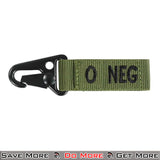 Condor Blood Type Key Chain ( 4 Pcs / Pack ) - ModernAirsoft