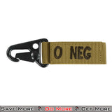 Condor Blood Type Key Chain ( 4 Pcs / Pack ) - ModernAirsoft