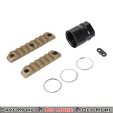 AMA 7\ Solo Lite Free Float RIS - Dark Earth for Airsoft Keymod