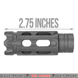Atlas Custom Works Airsoft Flash Hider Barrel Extension Length