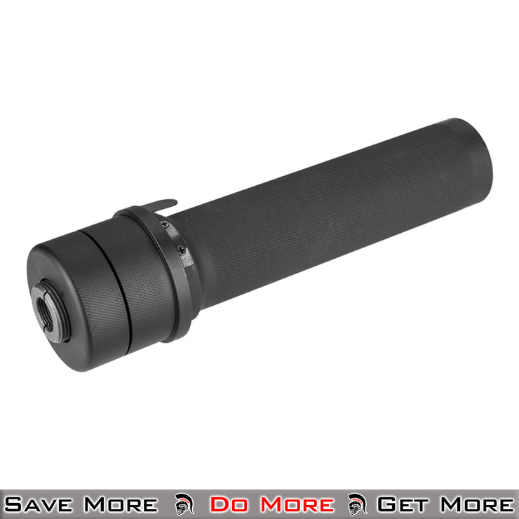 Atlas Custom Airsoft Barrel Extension Mock Suppressor Side Angle