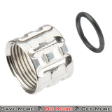 Atlas Custom Works Metal -14mm Thread Protector (Silver) Side View