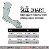 Condor Arm Sleeves Size Chart