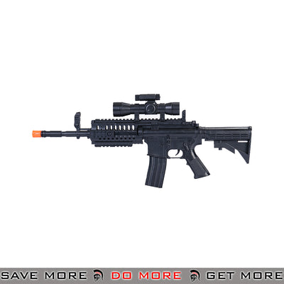 UKArms G70A Mini SIR Airsoft Spring Power Rifle w/ Scope, Laser Air Spring Rifles- ModernAirsoft.com