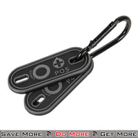 Lancer Tactical PVC O+ Blood Type Hang Tags - Black Together