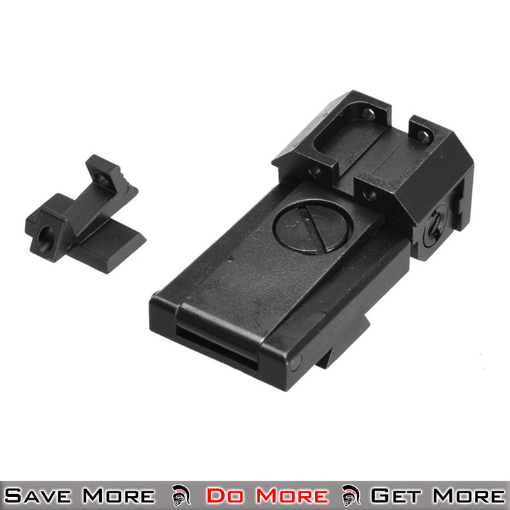 Lancer Tactical CNC Sight Set for Airsoft TM or Hi-Capa Angle
