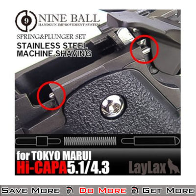 Laylax Spring Plunger - Airsoft Hi-CAPA5.1 GBB Pistols Box