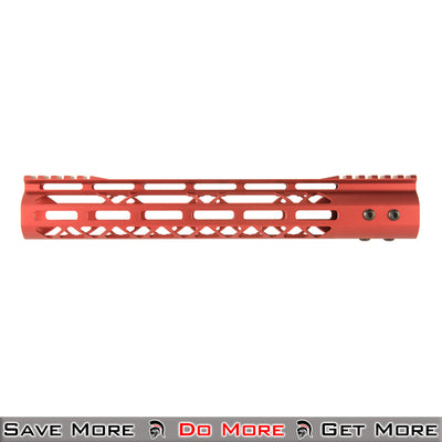 Ranger Armory 12" Skeletonized M-LOK Rail (RED) for Airsoft