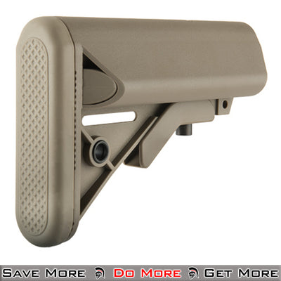 Ranger Armory MK18 Crane Stock for Airsoft Tan Back