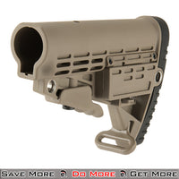 Ranger Armory Mil-Spec Stock (Tan) for Airsoft M4 Left Angle
