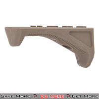 UK Arms Angled Foregrip - Dark Earth Airsoft Picatinny Front Angle