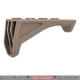 UK Arms Angled Foregrip - Dark Earth Airsoft Picatinny Back Angle