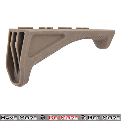UK Arms Angled Foregrip - Dark Earth Airsoft Picatinny Back Angle