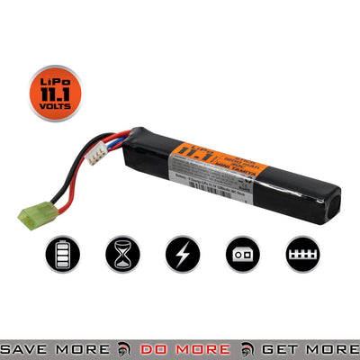 Valken 11.1v 1200mAh 30C Stick Battery for Airsoft Guns Battery