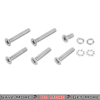 ZC Leopard Screw Set for Airsoft Version 3 Gearbox Screws