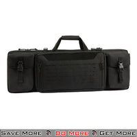 Guawin Laser Cut 46'' Rifle Bag (Black) Tactical MOLLE Bag for Outdoor Use