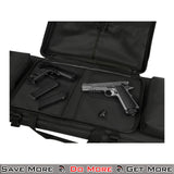 Guawin Laser Cut 42'' Rifle Bag (Black) Tactical MOLLE Bag for Outdoor Use